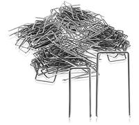 COM-FOUR® 200x Pièces ensemble de clips à clipser - clips à clipser pour compositions florales en fleuristerie (Aiguilles décoratives - 200 pièces)