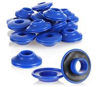 COM-FOUR® 20x Oeillets pour bâches, Ensemble d'oeillets en Plastique