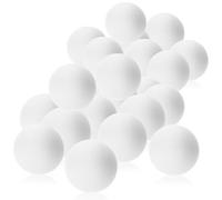 com-four® 24x Balle de Tennis de Table en ABS - balles de Tennis de Table Blanches de Taille Standard - balles de Jeu pour ping-Pong, Beer-Pong et Tennis de Table, balles d'entraînement (24x weiß)