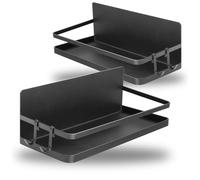 com-four® 2x Étagère magnétique pour réfrigérateur, Étagère suspendue
