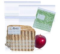 com-four® 40x sacs de congélation 1 litre à sceller - sacs de conservation frais refermables d'une capacité de 1 litre - sacs tout usage jusqu'à -40°C (40 x 1 litre)