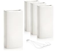 COM-FOUR® 4x humidificateur d'air chauffant - radiateur humidificateur d'air - suspension à l'intérieur - évaporateur d'eau de chauffage en céramique (blanc - suspension intérieure)