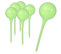 com-four® 6X Arrosage Automatique pour Plantes d'intérieur - Distributeur d'eau pour Plantes - Boule d'arrosage pour arroser Les Fleurs - Hydrospikes - 345 ML (03 pièces - Vert)