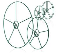 COM-FOUR® 6X Porte-Fleurs et vivaces, Support de buisson Rond en Deux