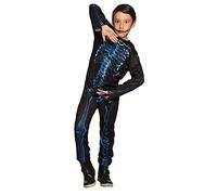 com-four® Costume de squelette pour enfants - Costume d'Halloween Mr. X-ray - Costume de carnaval pour enfants (116cm)