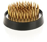 com-four® hérisson à pieu en métal - Kenzan pour Fleurs fraîches - Accessoires d'artisanat - ustensile de Fleuriste pour compositions Florales - hérissons de Fleurs (1 pièce - Couleur Or)