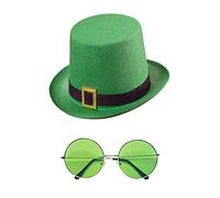 com-four® Leprechaun - Costumes Kobold la Saint-Patrick - Tenues et Accessoires Le Festival Vert Irlandais - Carnival (02 pièces - Set04)