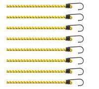 COM-FOUR® Lot de 10 tendeurs en Caoutchouc, tendeurs de Bagages