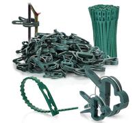 com-four® Lot de 150 Pinces pour Plantes