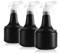 com-four® Pulvérisateur de fleurs 3x - vaporisateur pour arrosage des plantes - vaporisateur d'eau pour l'atomisation de l'eau et la lutte antiparasitaire (3 pièces 0,6L anthracite)