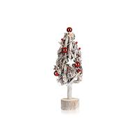 COM-FOUR® Sapin de Noël décoratif, Petit Sapin décoratif, Superbes décorations de Table, idéal pour la Saison de l'Avent, complète Les couronnes et Les guirlandes (Arbre XL)