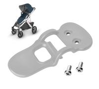 Com MUMU Loquet de fermeture de rechange pour poussettes UpperBaby Vista Series, compatible avec les poussettes UpperBaby Vista V2, gris, 1 lot comprend 2 vis