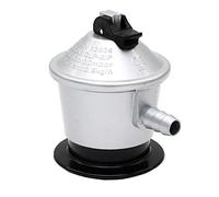 COM Régulateur de gaz 200072j, pour gaz butane, maison, 30 g, Silberfarben/Schwarz