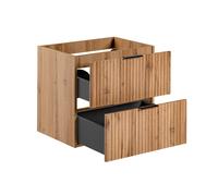 Comad Adel Oak armoire 60x46x57 cm sous-lavabo suspendu chêne ADEL OAK 82-60-B-2S