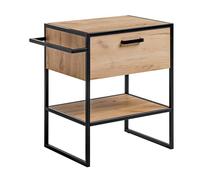 Comad Brooklin meuble avec plan de travail 70x50x75 cm sous-lavabo sur pied chêne BROOKLIN825AFSC