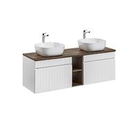 COMAD Ensembles Meubles Vasques à Poser - 140 Cm - Emblematic White