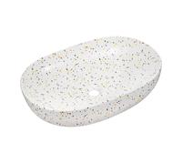 Comad Lili lavabo 60x41.5 cm rectangulaire à poser blanc UN-LILI-MW21