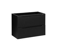 Comad Nova Black armoire 80x39x57 cm sous-lavabo suspendu noir NOVA BLACK D2 82-80-2S