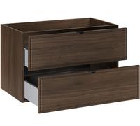 Comad Terra Villa armoire 80x46x50 cm sous-lavabo suspendu noyer TERRA VILLA 82-80-46-2S