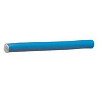 Comair 3011747 Lot de 6 bigoudis flexibles Bleu 14 x 170 mm