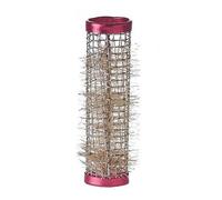 Comair 7000898 Lot de 12 bigoudis à poils Rouge 63 mm