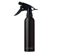 Vaporisateur en aluminium bouteille de coiffure Eau Vaporisateur 260 ml - Argent/Noir (Noir)