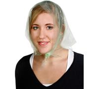 Comair Bonnets de permanente jetables Forme triangulaire Vert
