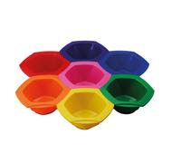 Comair Färbeschalen-set Rainbow 7-teilig Multicolore