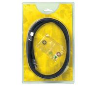 Comair Flexible de douche en nylon noir 3/8" 120 cm