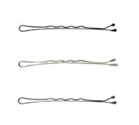 Comair Pinces à cheveux Pretty Fashion carte de 24 unités 5 cm noir No. 3150137