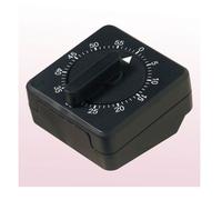 Comair Kurzzeit-Timer Manuel Noir Avec Fixations Murales Réveil