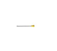 Comair Metal Permanent Pin with Yellow Plastic Head - 50 pieces Yellow - 65mm