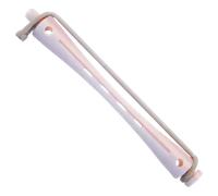 Comair Permanent Wraps Long - 12 Pieces 7mm - White/Pink