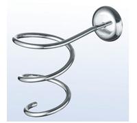 Comair Support De Sèche-Cheveux Spirale Chromé Inclus Vis