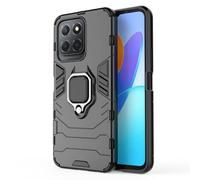 COMAKU Coque Armor pour Honor X6 / Honor X8 5G, Housse TPU+PC Antichoc avec Anneau Béquille - Noir