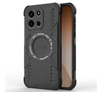 COMAKU Coque Armor pour OnePlus Nord 6 - Housse Antichoc en TPU+PC Rigide avec Fonction Magnétique - Noir