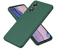 COMAKU Coque pour Oppo A17 / Oppo A17K, Housse Etui en Mate TPU Souple Protection en Silicone [Antichoc] [Antidérapante] [Anti-Empreintes digitales] - Vert