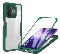 COMAKU Coque pour Oppo A5 Pro 5G Case, 360 Degree Full Body Shockproof Protective Cover with Built-in Screen Protecto - Gren