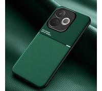 COMAKU Coque pour Oppo A5 Pro 5G Ultra-Mince PU +TPU Silicone Texture Antidérapante et Antichoc Housse Coque -Vert