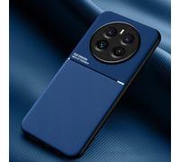COMAKU Coque pour Realme 12 Plus 5G/Realme 12+ 5G Ultra-Mince PU +TPU Silicone Texture Antidérapante et Antichoc Housse Coque -Bleu