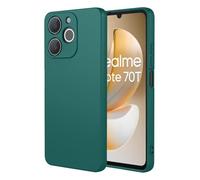 COMAKU Coque pour Realme Note 70T, Housse Etui en Mate TPU Souple Protection en Silicone [Antichoc] [Antidérapante] [Anti-Empreintes digitales] - Vert