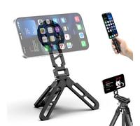 COMAN DP55 Trépied magnétique pliable pour téléphone portable avec Arca-Swiss, trou de vis de 6,35 mm, support de griffe, compatible avec Magsafe pour iPhone 16/15/14/13/12