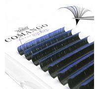 CoMango Extensions de cils colorés : les cils Easy Fan de couleur ombrée sont noirs à la racine et changent progressivement vers la pointe. Les touches de couleur créent une belle touche de charme et