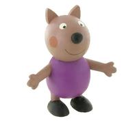 Comansi Figurine de collection Peppa Pig - Danny le Chien PVC peint à la main 7 cm