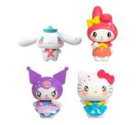 COMANSI Lot de 4 Figurines Hello Kitty and Friends (6 cm)