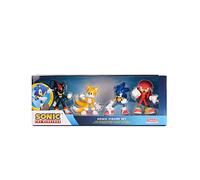 Set 4 figurines Sonic avec Sonic Shadow Knuckles Tails Multicolore G