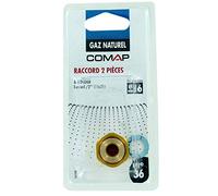 COMAP 2 raccords à souder pour gaz naturel ou gaz de ville à souder - Diamètre 16 mm - S651058