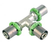 COMAP 733BEB - Té réduit à sertir S7130RV Ø16X2-20X2-16X2mm - 2 pcs