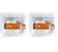 COMAP Cône WC blanc grand modèle pour chasse d'eau, WC et toilettes - 35-65 mm - Cônes W.C. - S279410 (Lot de 2)