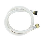 COMAP Flexible de gaz butane/propane caoutchouc - Tuyau de 2,00m - Validité 10 ans - Raccordement à visser - S651086
